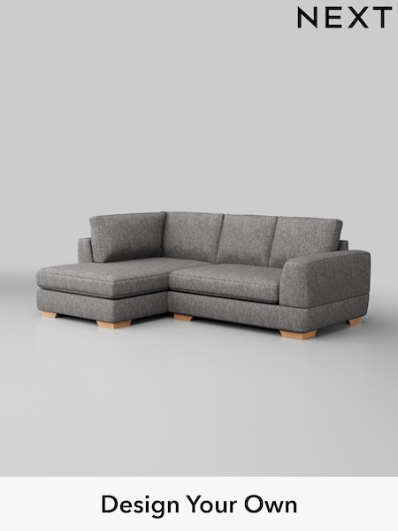 Chunky Boucle Easy Clean/Light Grey Clayton (W42004) | £1,725