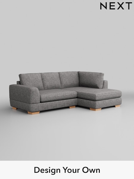 Chunky Boucle Easy Clean/Light Grey Clayton (W42004) | £1,725