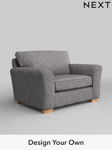 Chunky Boucle Easy Clean/Light Grey Michigan Ii (W42010) | £725