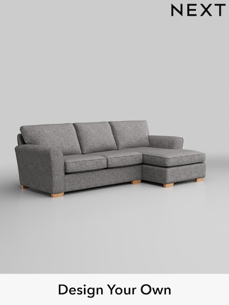Chunky Boucle Easy Clean/Light Grey Michigan Ii (W42010) | £1,525