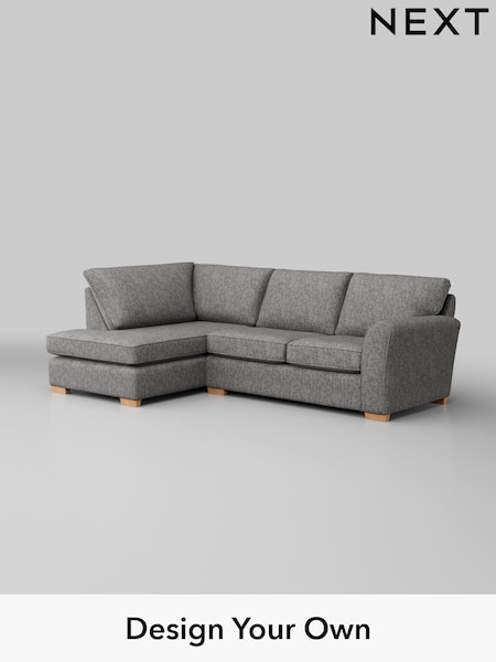 Chunky Boucle Easy Clean/Light Grey Michigan Ii (W42010) | £1,550