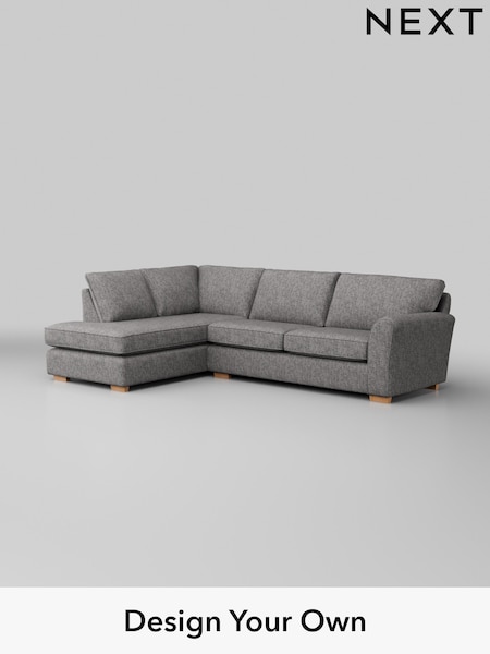 Chunky Boucle Easy Clean/Light Grey Michigan Ii (W42010) | £1,650