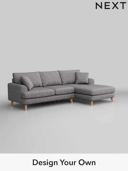 Chunky Boucle Easy Clean/Light Grey Parker (W42013) | £2,299