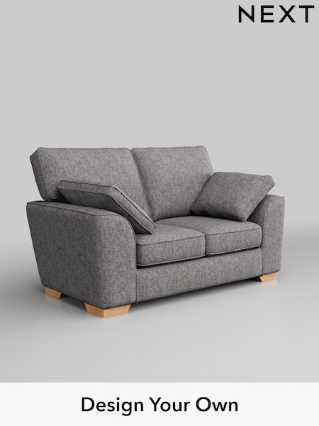 Chunky Boucle Easy Clean/Light Grey Stamford (W42019) | £1,050