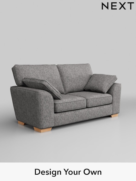 Chunky Boucle Easy Clean/Light Grey Stamford (W42019) | £1,150