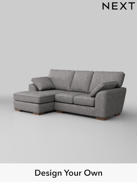 Chunky Boucle Easy Clean/Light Grey Stamford (W42019) | £1,699