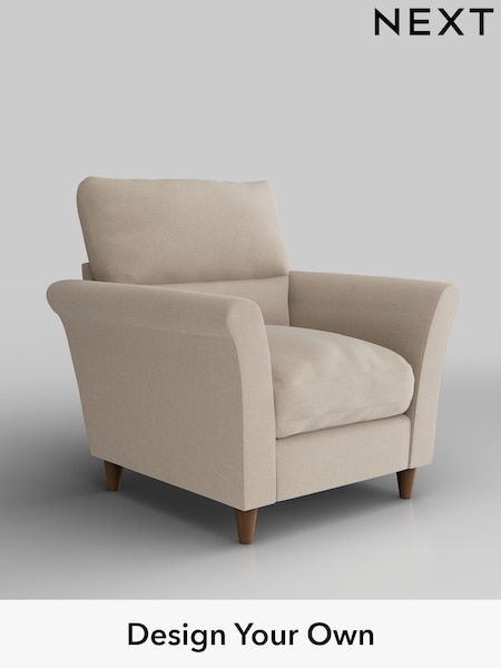 Natural Mix/Light Natural Hartley Highback Relaxed Sit (W42026) | £975