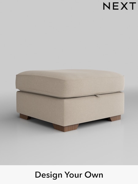 Natural Mix/Light Natural Stamford Buttoned Back (W42035) | £550