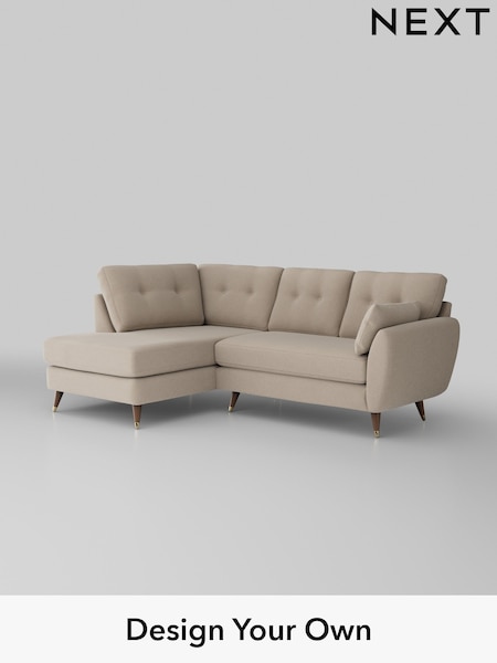 Natural Mix/Light Natural Wilson Buttoned Back (W42037) | £1,799