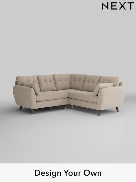 Natural Mix/Light Natural Wilson Buttoned Back (W42037) | £1,775
