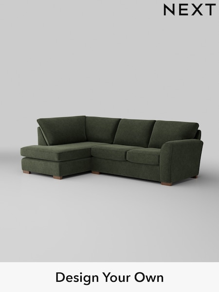 Boucle Chenille/Dark Moss Green Michigan Ii (W42041) | £1,550