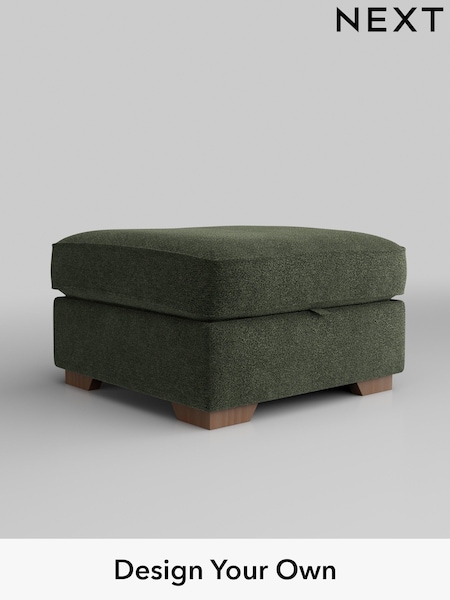 Boucle Chenille/Dark Moss Green Stamford (W42053) | £499