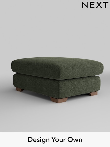 Boucle Chenille/Dark Moss Green N Premium The Snuggle Grand (W42056) | £599