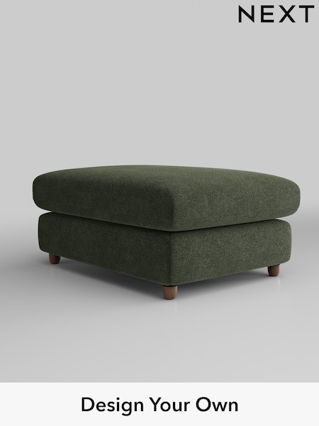 Boucle Chenille/Dark Moss Green N Premium The Snuggle Grand (W42056) | £599