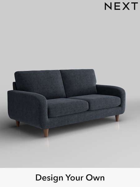 Boucle Chenille/Dark Slate Blue Camden (W42057) | £999