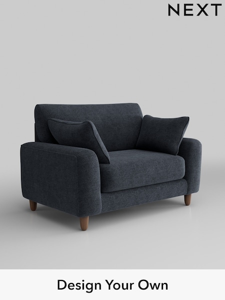 Boucle Chenille/Dark Slate Blue Campbell (W42059) | £975