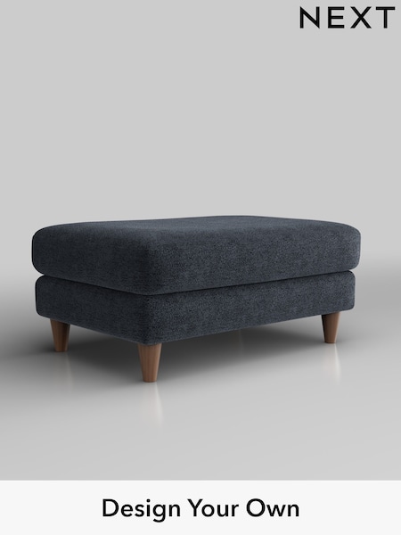 Boucle Chenille/Dark Slate Blue Hartley Relaxed Sit (W42062) | £425