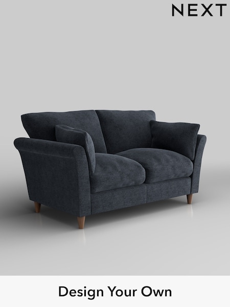 Boucle Chenille/Dark Slate Blue Hartley Relaxed Sit (W42062) | £1,075