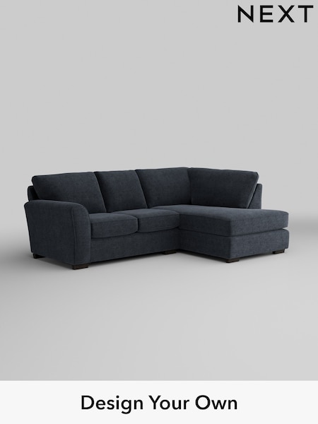 Boucle Chenille/Dark Slate Blue Michigan Ii (W42065) | £1,450