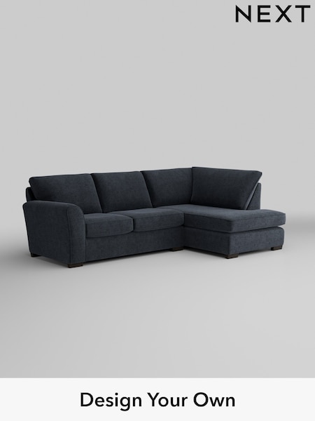 Boucle Chenille/Dark Slate Blue Michigan Ii (W42065) | £1,550