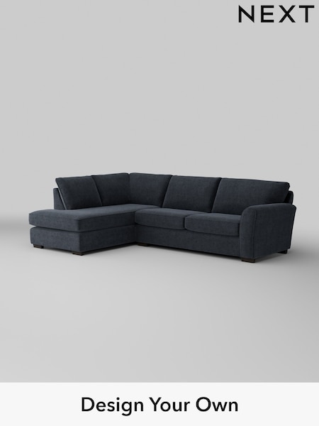 Boucle Chenille/Dark Slate Blue Michigan Ii (W42065) | £1,650