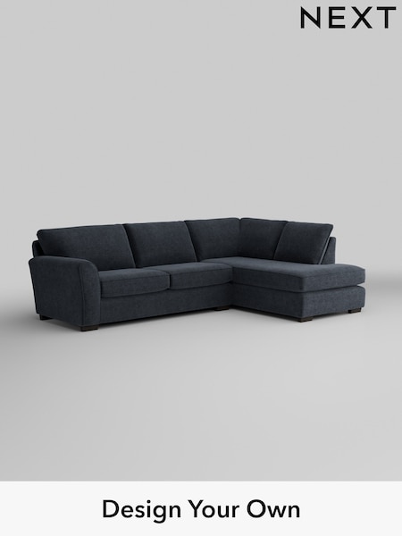 Boucle Chenille/Dark Slate Blue Michigan Ii (W42065) | £1,650