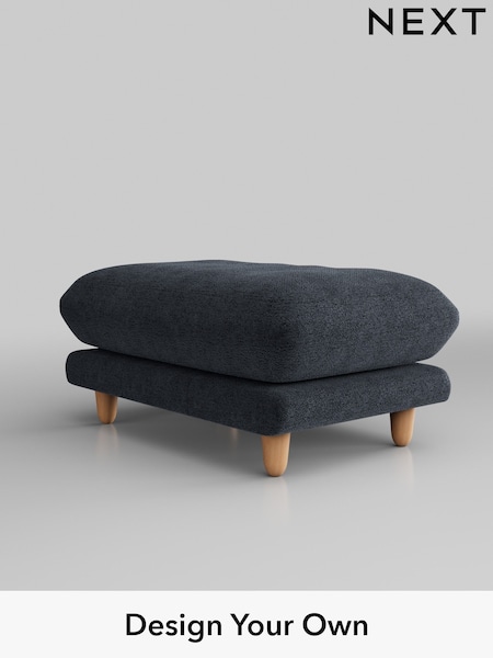 Boucle Chenille/Dark Slate Blue Odella (W42067) | £425