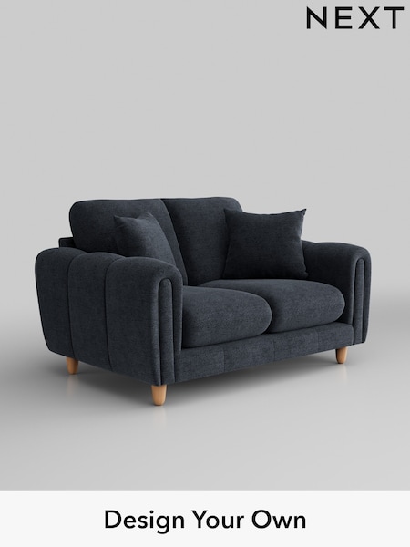 Boucle Chenille/Dark Slate Blue Odella (W42067) | £1,175