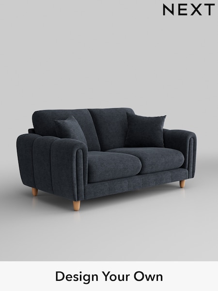 Boucle Chenille/Dark Slate Blue Odella (W42067) | £1,275