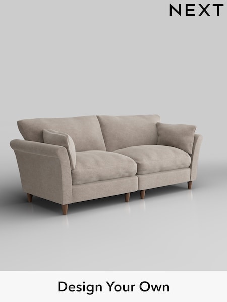Boucle Chenille/Light Natural Hartley Relaxed Sit (W42078) | £1,375