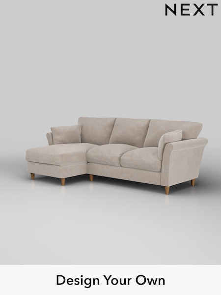 Boucle Chenille/Light Natural Hartley Relaxed Sit (W42078) | £1,899