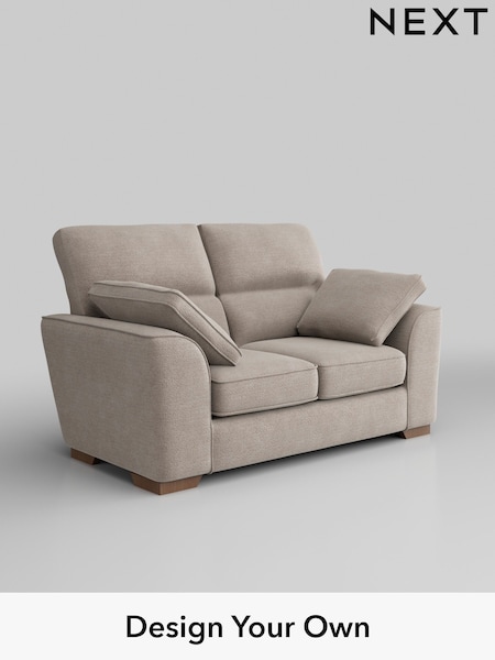 Boucle Chenille/Light Natural Stamford Highback (W42087) | £1,099