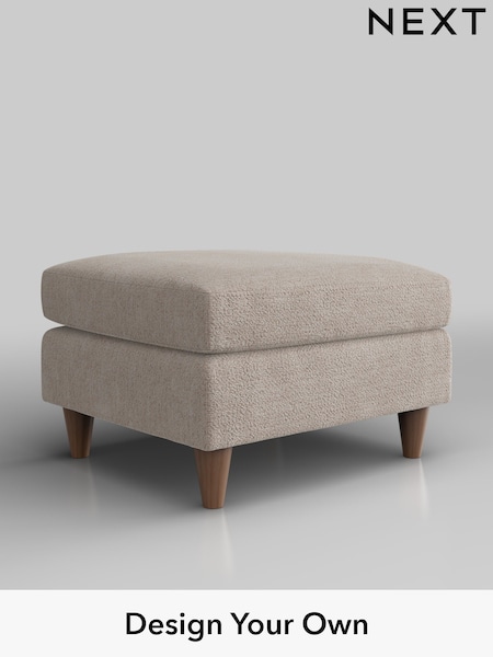 Boucle Chenille/Light Natural Elliot Highback (W42089) | £350