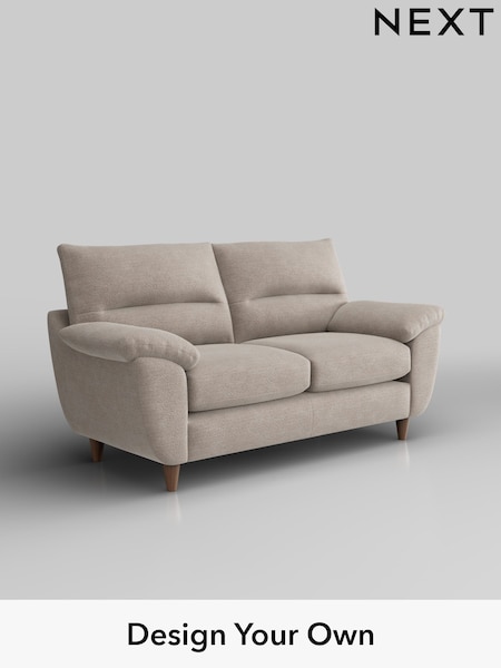 Boucle Chenille/Light Natural Elliot Highback (W42089) | £1,075