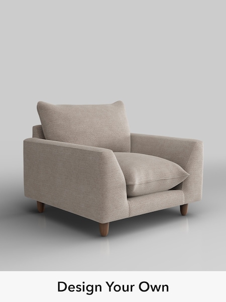 Boucle Chenille/Light Natural Noa Deep Relaxed Sit (W42093) | £875
