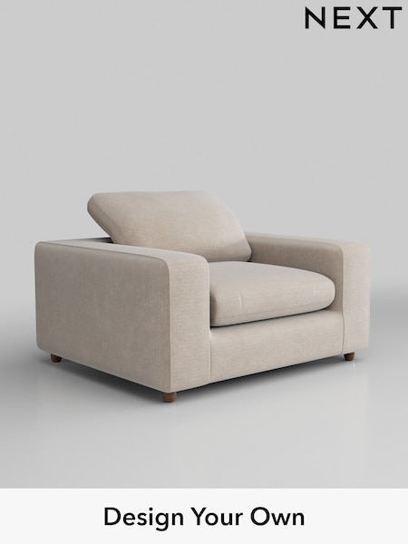 Boucle Chenille/Oyster N Premium The Snuggle Grand (W42104) | £1,399