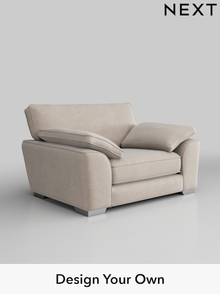 Boucle Chenille/Oyster Stamford Grand Relaxed Sit (W42108) | £1,299