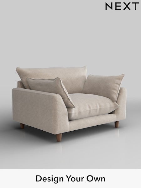 Boucle Chenille/Oyster Noa Deep Relaxed Sit (W42109) | £975
