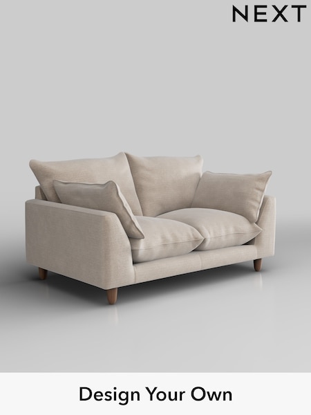 Boucle Chenille/Oyster Noa Deep Relaxed Sit (W42109) | £1,075