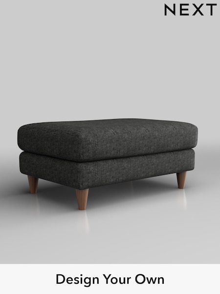 Boucle Weave Easy Clean/Charcoal Grey Hartley Relaxed Sit (W42117) | £375