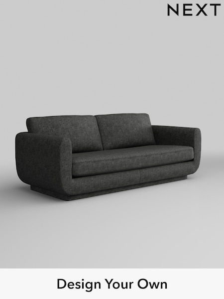 Boucle Weave Easy Clean/Charcoal Grey N Premium Pia (W42120) | £1,425