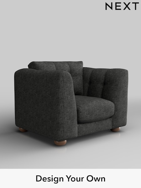 Boucle Weave Easy Clean/Charcoal Grey Jasmine (W42124) | £975