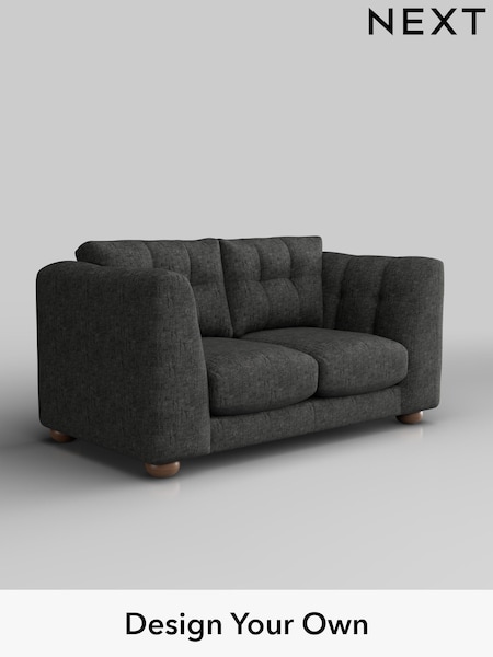 Boucle Weave Easy Clean/Charcoal Grey Jasmine (W42124) | £1,175