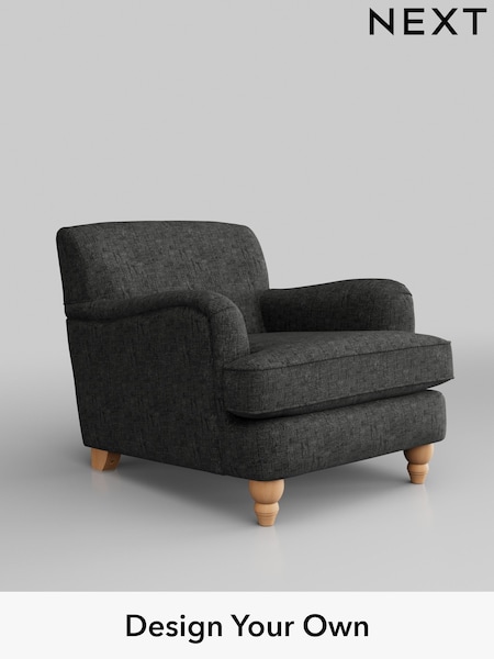 Boucle Weave Easy Clean/Charcoal Grey Lilly Ii (W42125) | £550