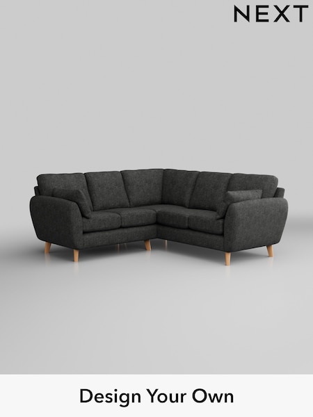 Boucle Weave Easy Clean/Charcoal Grey Wilson (W42126) | £1,450