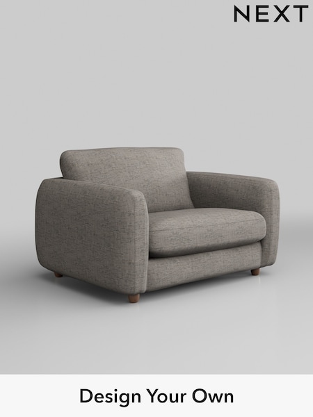 Boucle Weave Easy Clean/Light Dove Grey Aiden (W42140) | £825