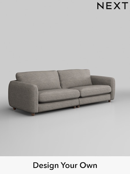 Boucle Weave Easy Clean/Light Dove Grey Aiden (W42140) | £1,325