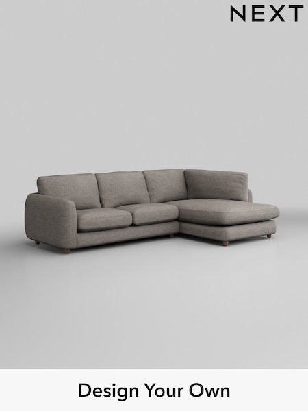 Boucle Weave Easy Clean/Light Dove Grey Aiden (W42140) | £1,725