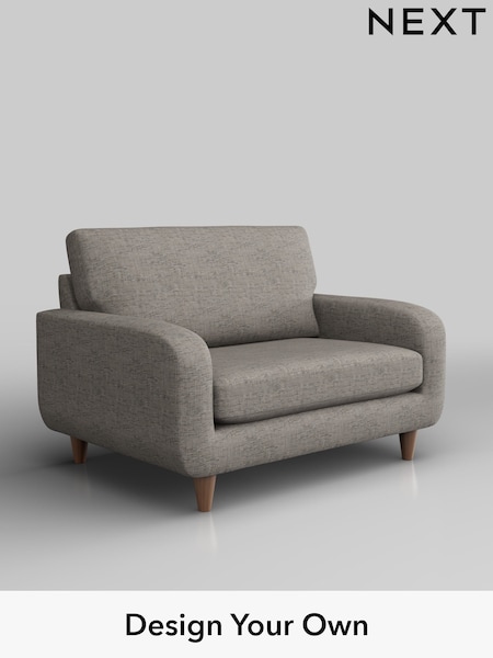Boucle Weave Easy Clean/Light Dove Grey Camden (W42141) | £699