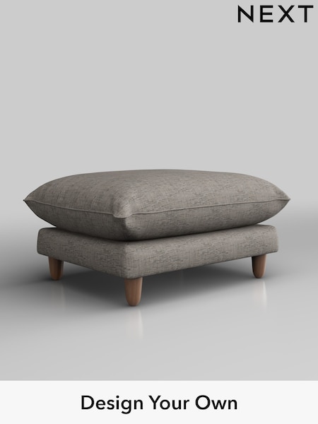 Boucle Weave Easy Clean/Light Dove Grey Noa Deep Relaxed Sit (W42156) | £425
